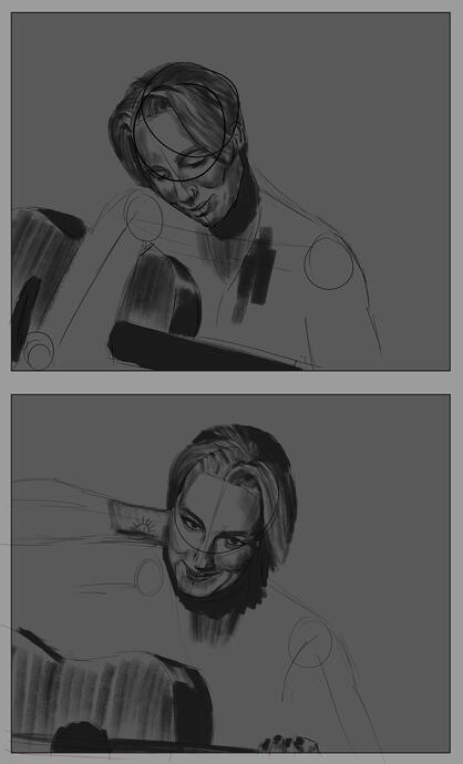 Larz Portrait Practice